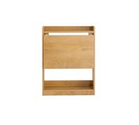 SoBuy Bureau pliant FWT92-N Table d'ordinateur rabattable multifonction avec étagères 63x58x82cm