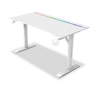 Bureau Gaming Alpha Gamer Starla RGB Blanc