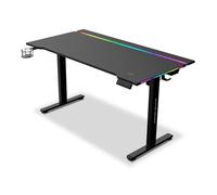 Bureau Gaming Alpha Gamer Zorya RGB Réglable Noir