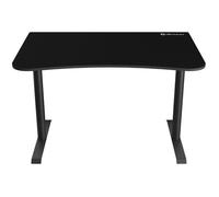 Bureau Gaming - Arozzi - Arena Small - Noir - 114x71x71 cm - Tapis de souris intégré