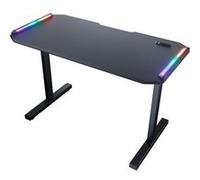 Cougar Bureau gaming DEIMUS – design ergonomique, surface spacieuse, gestion câbles intégrée