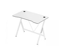 Huzaro Bureau gaming HUZARO HERO 1.4 - Ergonomique MDF Carbon 100 x 50 x 75 cm Blanc