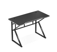 Bureau gaming HUZARO HERO 1.6 Noir, Bureau Ergonomique, PC Gaming, Informatique, Gamer, Bureau Jeux, 120x60x77cm