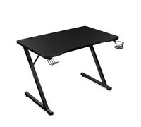 Huzaro Bureau Gaming Hero 1.8 – Plateau carbone 100x60 cm, crochet casque, porte gobelet – Noir