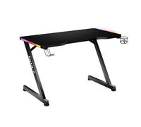 Bureau gaming HUZARO HERO 2.5 LED RVB, 120x60x75cm Panier à boissons, Crochet casque, Bureau PC, Informatique, Pc gaming