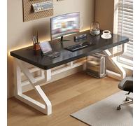 Bureau Gaming Informatique for Télétravail, Bureau de Direction, Table de Jeu for Ordinateur Portable, for Un Coin Travail, Une Chambre Ou Un Balcon