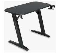 Bureau Gaming - SENSE7 - Nomad Basic - 120x60 cm - Support Casque - Porte-gobelet - Ergonomique