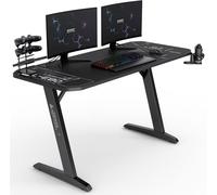 Bureau Gaming - SENSE7 - Nomad Cybernetic - 140x60 cm - Ergonomique - Noir