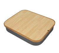 Bureau Genou avec Rangement - Gris