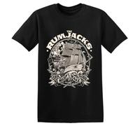 Bureau GISE The RUMJACKS - 'Ship' T-Shirt Black L.jpg.jpg Black 3XL