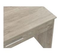 bureau grand tiroir - mélaminé chene - 110 x 56 x 81,5 cm Marron G