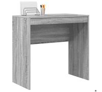 Bureau Gris, CLOUD, Table à écrire, Pour 1 personne, Gris Sonoma 80x40x76 cm BBB927