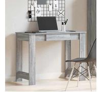 Bureau Gris, CLOUD, Table à écrire, Pour 1 personne, sonoma gris 100x45x75 cm ,bois d'ingénierie BBB754