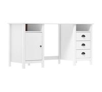 Bureau - Hill Range - Blanc - 150x50x74 cm - bois Bureau Hill Blanc 150x50x74 cm - bois de pin solide 58146