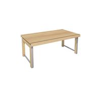 Bureau inclinable ziggy naturel gris