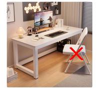 Bureau industriel vintage - Table d'ordinateur moderne pour la maison et les jeux, bureau d'écriture simple pour étudiants, 140 x 50 cm