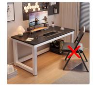 Bureau industriel vintage - Table d'ordinateur moderne pour la maison et les jeux, bureau d'écriture simple pour étudiants, 140 x 50 cm