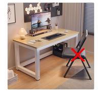 Bureau industriel vintage - Table d'ordinateur moderne pour la maison et les jeux, bureau d'écriture simple pour étudiants, 140 x 50 cm