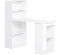 Bureau informatique + bibliothèque 120L x 55l x 120H cm