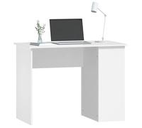 Bureau Informatique - CLOUD - Blanc 100x55x75 cm - Bois d'ingénierie LL200178