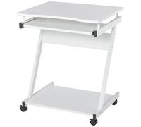 HOMCOM - bureau - Panneaux de partiucules - 60x48x73cm - Blanc