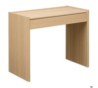 Atmosphera - Bureau John rectangulaire 50x100cm 1 tiroir Beige