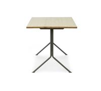 Bureau Kip structure gris table top solid pine/ frame steel powder coated