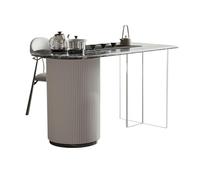 Bureau La table à thé en ardoise acrylique est une table à thé de salon de balcon moderne et simple qui peut également être utilisée comme bureau dans la salle d'étude à domicile. Bureau gaming(160*60