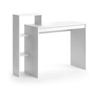 Bureau Leo, 110x40cm, Blanc, Vicco 36742