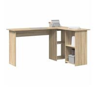 Bureau Marron, CLOUD, Table à écrire, Pour 1 personne, Chêne Sonoma 142x102x73 cm ,bois d'ingénierie BBB868