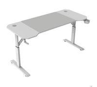 Bureau - MARS GAMING - MGD-ERGO140 - Hauteur Réglable 3 Positions - Surface Ergonomique - Métal