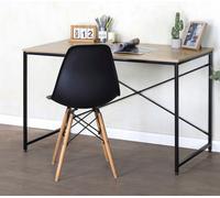 AKTIVE Max Home 18441 Table de Bureau en Bois avec Structure en Acier Noir 120 x 60 x 70 cm