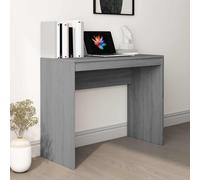 Bureau Meuble de Travail Écriture Ordinateur Chêne Sonoma Bois Ingénierie vidaXL