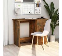 Bureau Meuble de Travail Écriture Ordinateur Noir Bois d’Ingénierie vidaXL