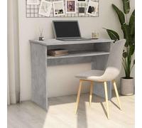 Bureau Meuble de Travail Ordinateur Chêne Sonoma Bois d’Ingénierie vidaXL