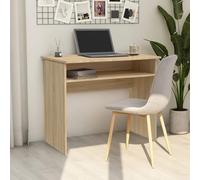vidaXL Bureau Chêne sonoma 90x50x74 cm Aggloméré