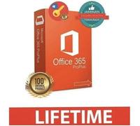 Bureau - Microsoft - Office 365 - Licence à vie - 32 & 64 Bits - 5 postes PC-Mac (NOUVEAU) - Livraison 2H par email