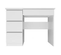 Bureau Mijas gauche Blanc mat - TOP E SHOP - MIJAS LEWE BI - Couleur principale: Blanc - Finition: Mat