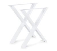 Bureau mobile magnétique moderne blanc avec 2 pieds base durable, parfait pour la maison et le bureau, design polyvalent, dimensions 67 x 72 cm, idéal pour espace de travail ou d'étude.