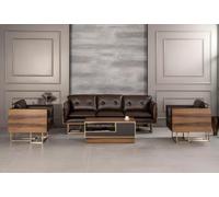 Bureau moderne Chambre Set Office Aménagement complet Set de meubles Canapé 3 places Nouveau