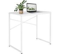 Bureau multimédia / Bureau EASY UP H I 78 x 46 cm blanc hjh OFFICE Blanc G