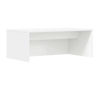 Bureau mural en bois d'ingénierie - vidaXL - Blanc - 80x45x30 cm - Design moderne - Gain de place