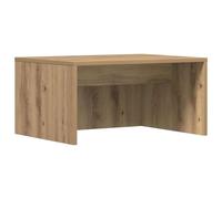 Bureau mural en chêne Artisan Bois d'ingénierie 60 x 45 x 30 cm | Design flottant, taille compacte, économie de mur, matériau durable, style intérieur moderne, nettoyage facile
