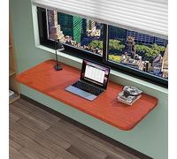 Bureau Mural Flottant pour Ordinateur Portable, Table à Manger Portable pour buanderie, Table de Cuisine Flottante Peu encombrante avec Support pour Un Rangement Facile