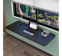 Bureau Mural Flottant pour Ordinateur Portable, Table à Manger Portable pour buanderie, Table de Cuisine Flottante Peu encombrante avec Support pour Un Rangement Facile