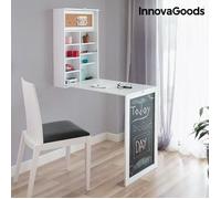 Bureau Mural - InnovaGoods - NN73 - Blanc - Design Contemporain - A Suspendre