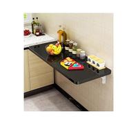 Bureau mural multifonction - Table d'étude convertible et comptoir de cuisine flottant, table murale compacte et pliable pour appartements de studio