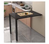 Bureau mural pliable contemporain, étagère télescopique réglable, table de salle à manger multifonctionnelle pliable pour cuisine, table à manger, table murale pour économiser de l'espace (couleur :