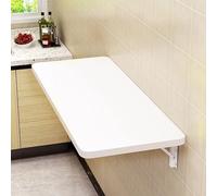 Bureau mural pliable et robuste pour la maison, le bureau et la cuisine, étagère murale, multi-usages, table de salle à manger et buanderie (taille : 90 x 30 cm)