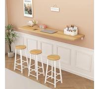 Bureau mural pliable, petite table de bar pour petit déjeuner, bureau mural, établi flottant pliable pour ordinateur portable, étude, salle à manger, balcon, chambre à coucher, salle de bain, cuisine